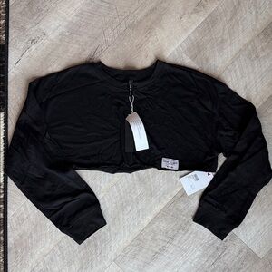 Black Long Sleeve Top